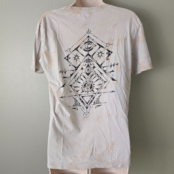 Zumiez Tie-Dye Abstract Symbol Skater Tee - Picture 1 of 5